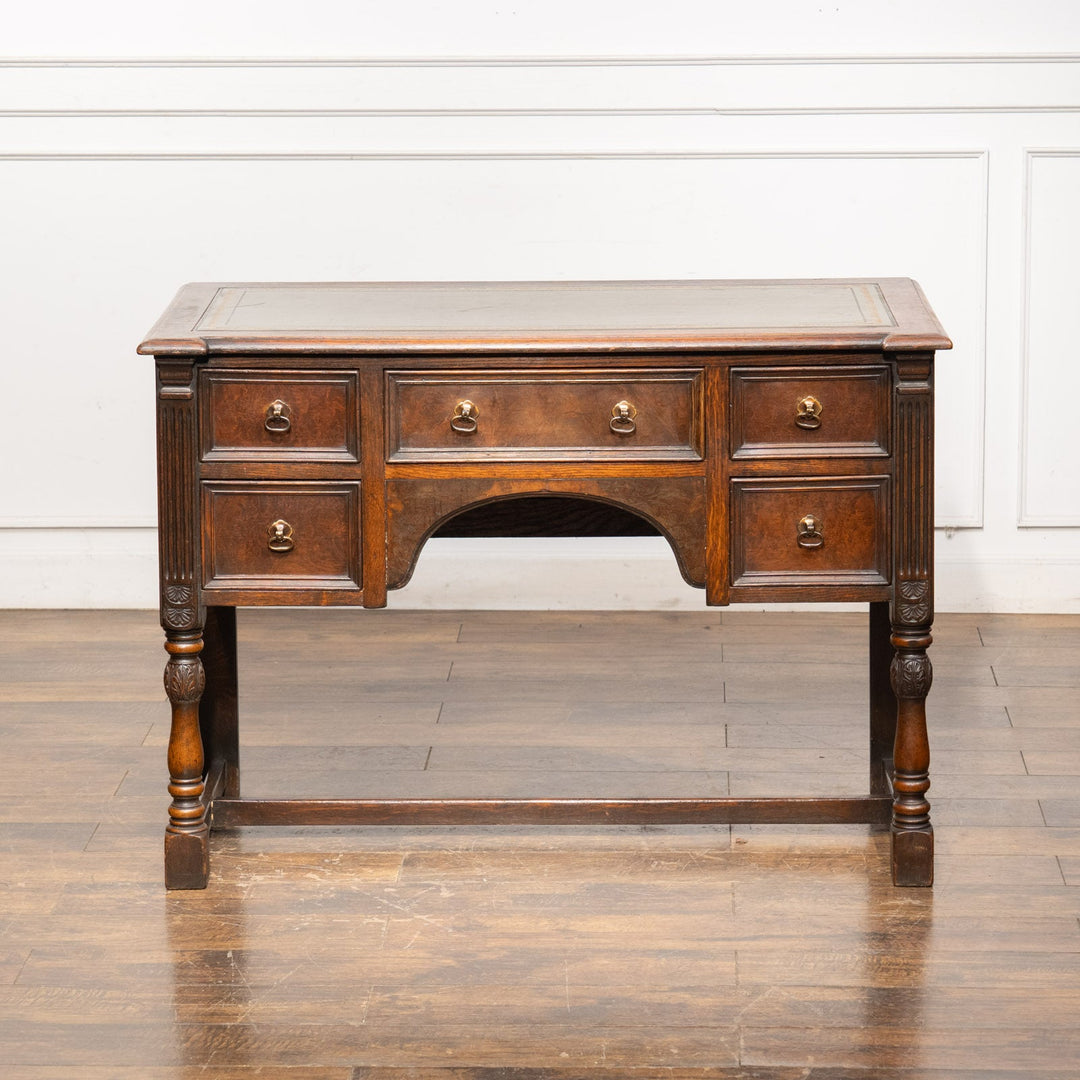 深みを感じるシープスキンの天板が魅力的 デスク /25G