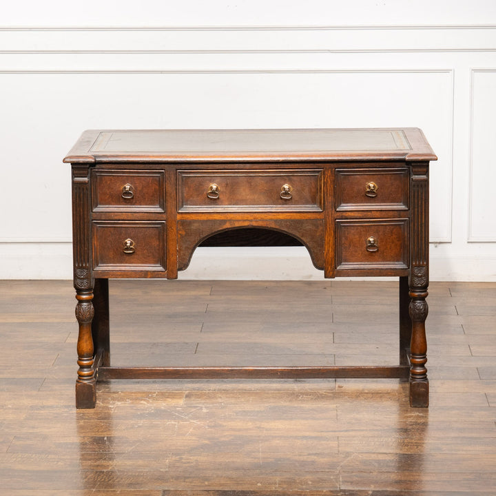 深みを感じるシープスキンの天板が魅力的 デスク /25G