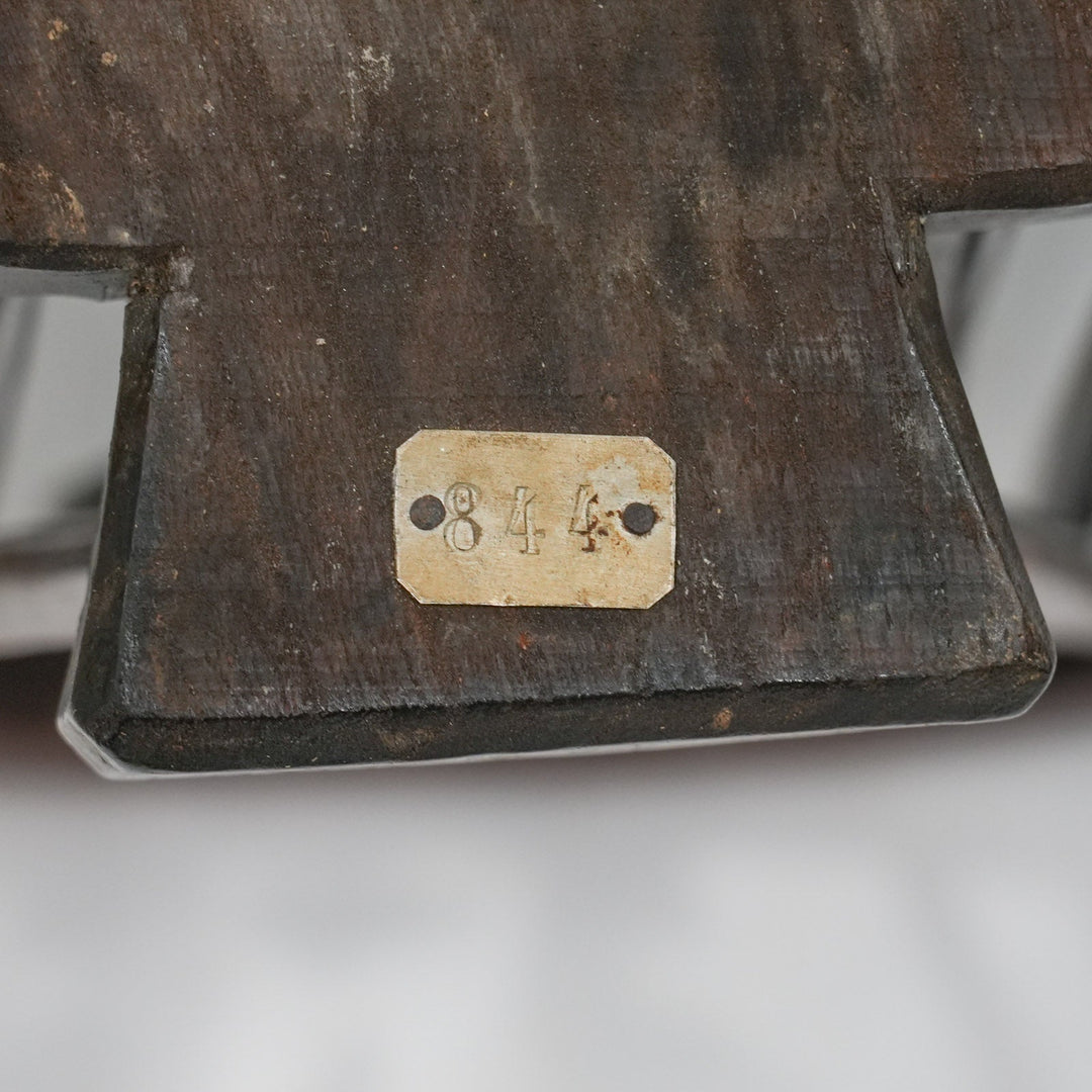 車輪モチーフの透かし彫りが特徴 カントリー家具の定番 ホイールバック ウィンザーチェア /25G-17