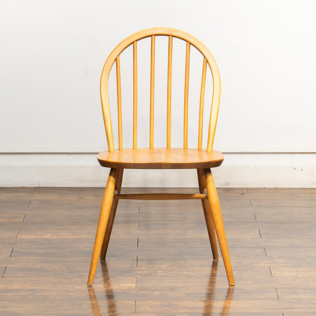 英国【ERCOL アーコール】エルム 6本スポーク フープバックチェア No.370 ウインザー /25G-1