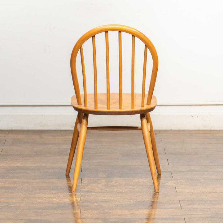 英国【ERCOL アーコール】エルム 6本スポーク フープバックチェア No.370 ウインザー /25G-1