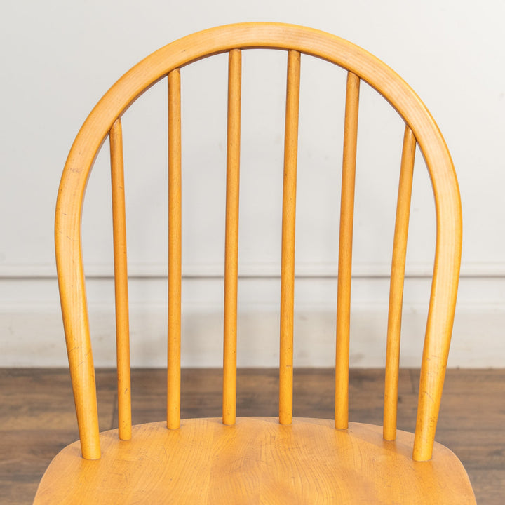 英国【ERCOL アーコール】エルム 6本スポーク フープバックチェア No.370 ウインザー /25G-1