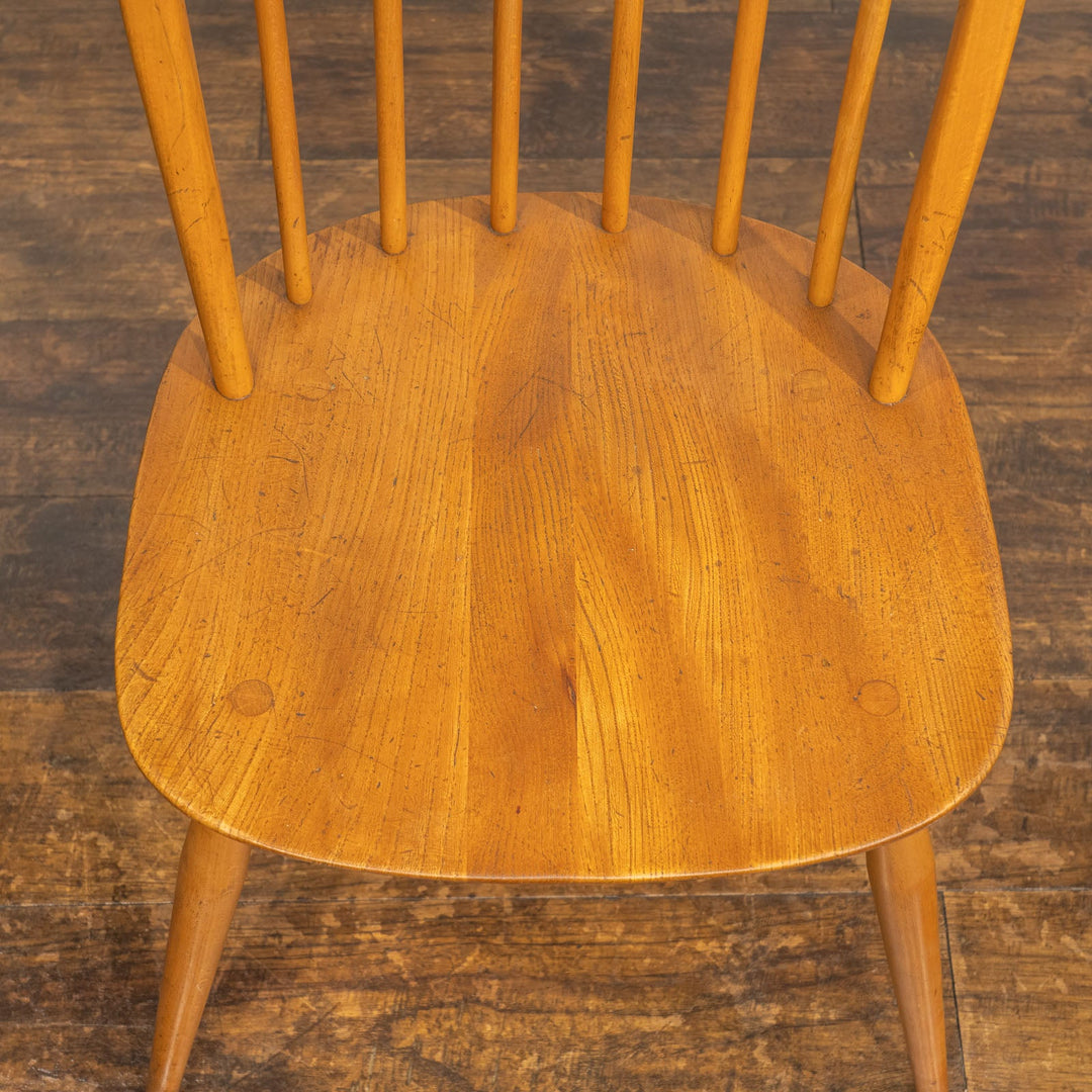 英国【ERCOL アーコール】エルム 6本スポーク フープバックチェア No.370 ウインザー /25G-1