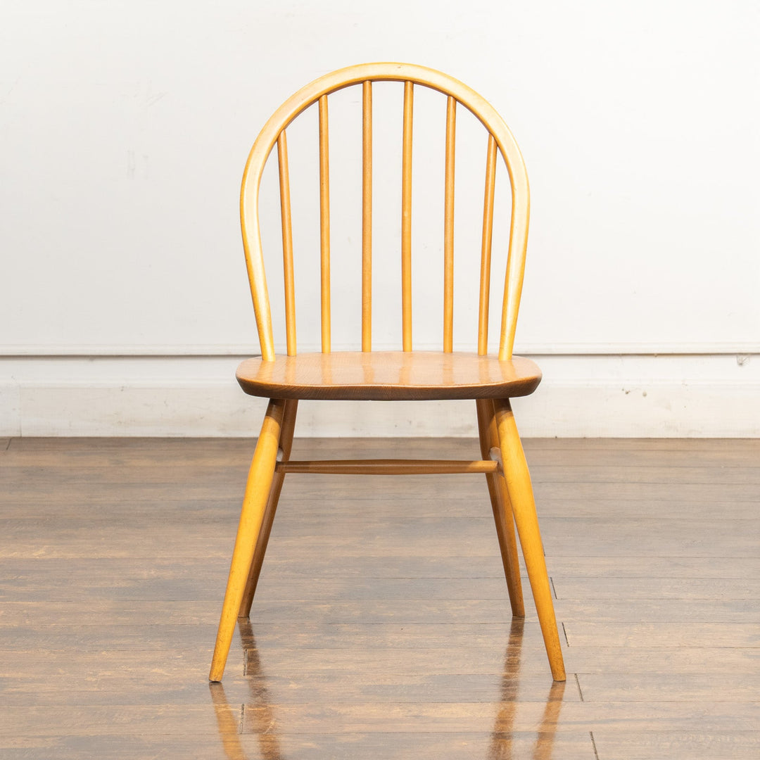 英国【ERCOL アーコール】エルム 6本スポーク フープバックチェア No.370 ウインザー /25G-2