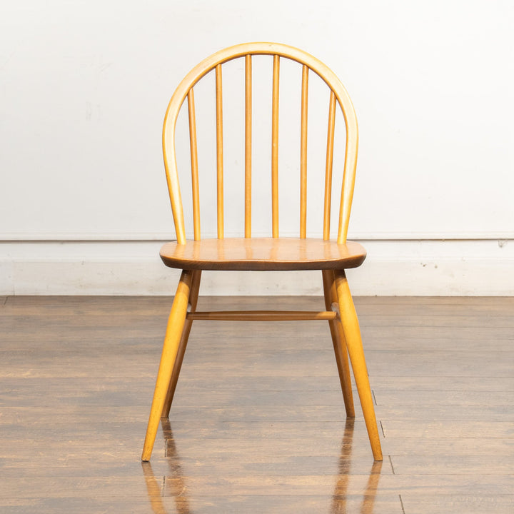 英国【ERCOL アーコール】エルム 6本スポーク フープバックチェア No.370 ウインザー /25G-2