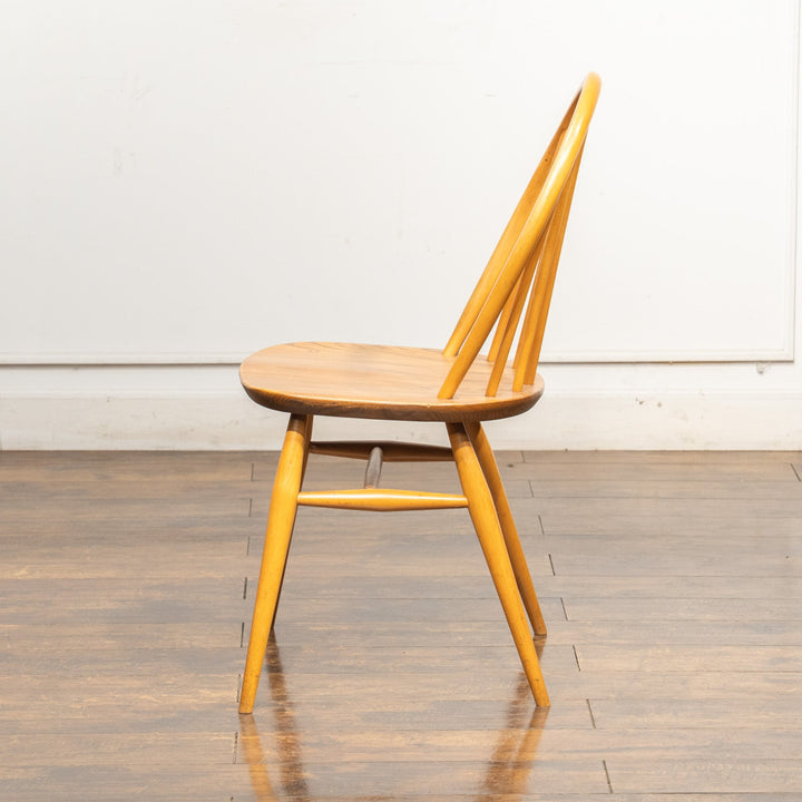 英国【ERCOL アーコール】エルム 6本スポーク フープバックチェア No.370 ウインザー /25G-2