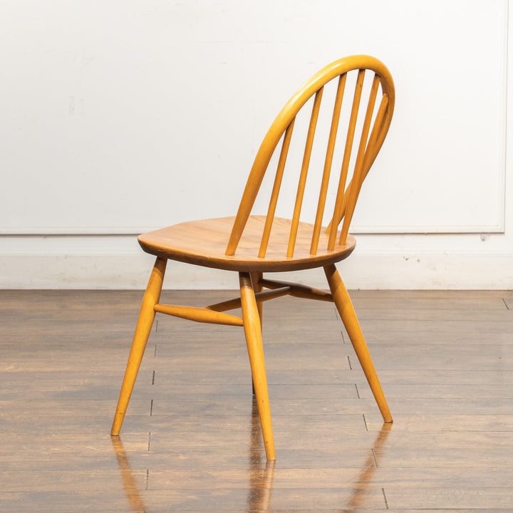 英国【ERCOL アーコール】エルム 6本スポーク フープバックチェア No.370 ウインザー /25G-2