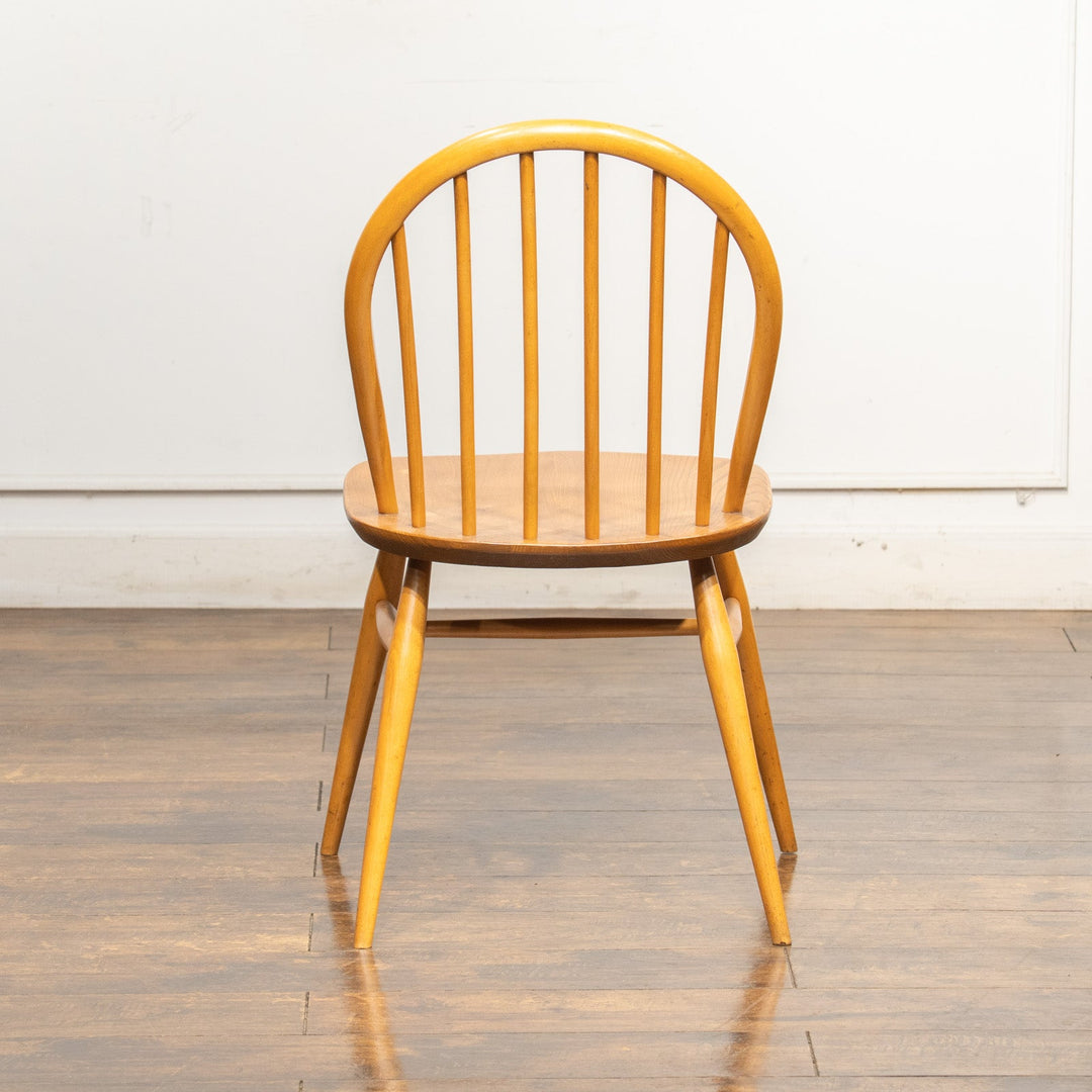 英国【ERCOL アーコール】エルム 6本スポーク フープバックチェア No.370 ウインザー /25G-2