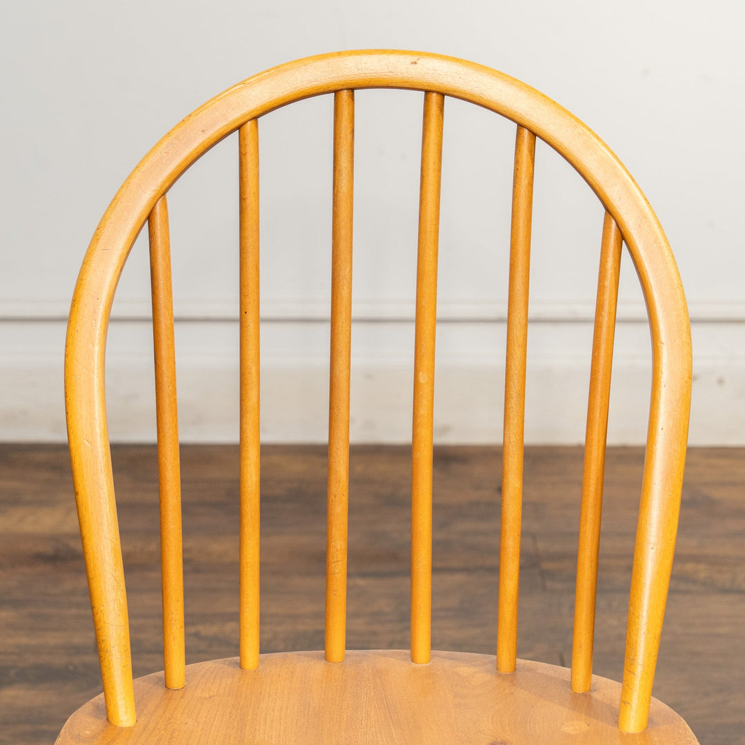 英国【ERCOL アーコール】エルム 6本スポーク フープバックチェア No.370 ウインザー /25G-2