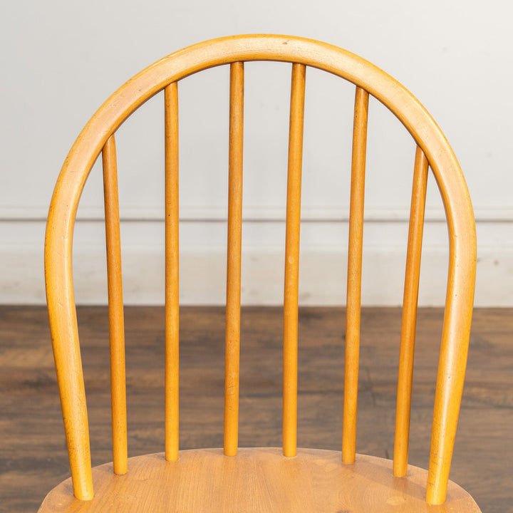 英国【ERCOL アーコール】エルム 6本スポーク フープバックチェア No.370 ウインザー /25G-2