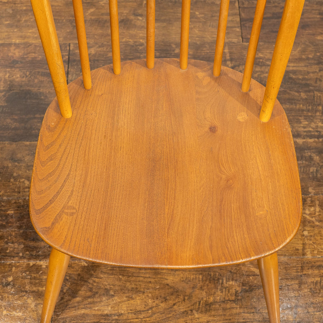 英国【ERCOL アーコール】エルム 6本スポーク フープバックチェア No.370 ウインザー /25G-2