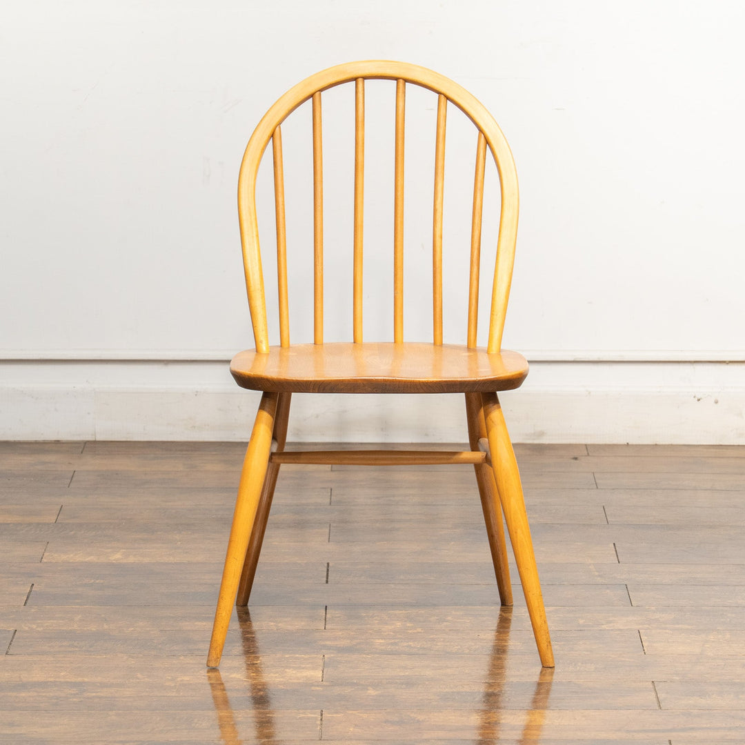 英国【ERCOL アーコール】エルム 6本スポーク フープバックチェア No.370 ウインザー /25G-3