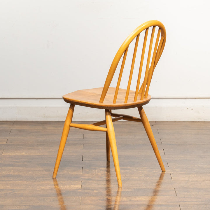 英国【ERCOL アーコール】エルム 6本スポーク フープバックチェア No.370 ウインザー /25G-3