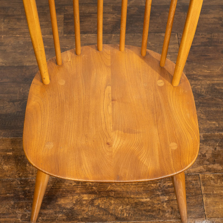 英国【ERCOL アーコール】エルム 6本スポーク フープバックチェア No.370 ウインザー /25G-3