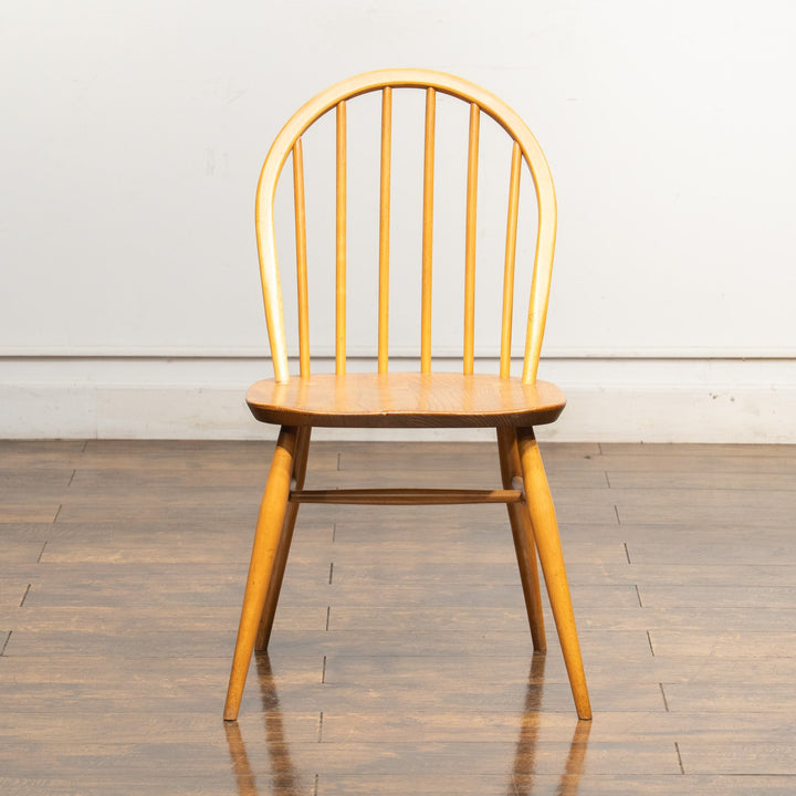 英国【ERCOL アーコール】エルム 6本スポーク フープバックチェア No.370 ウインザー /25G-5