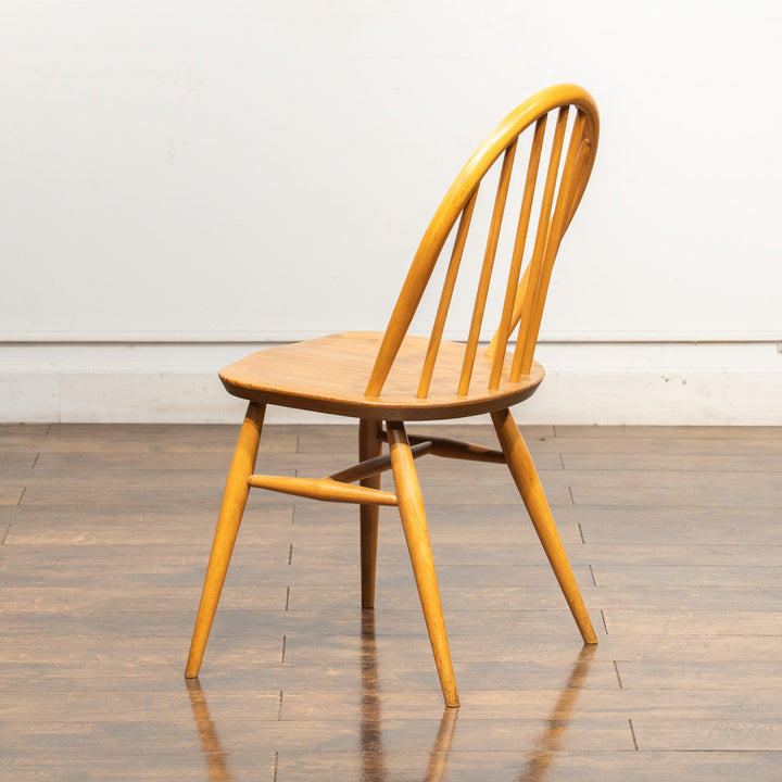 英国【ERCOL アーコール】エルム 6本スポーク フープバックチェア No.370 ウインザー /25G-5