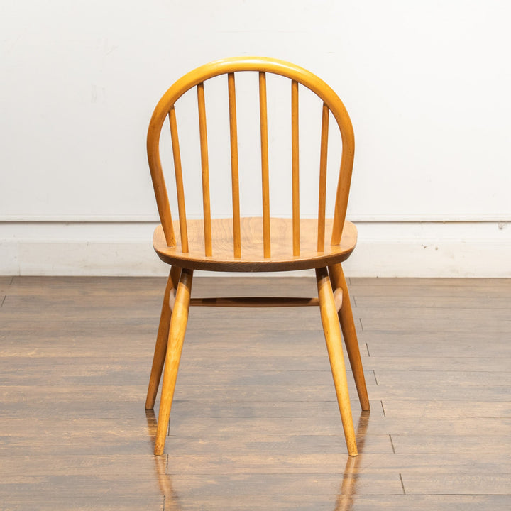 英国【ERCOL アーコール】エルム 6本スポーク フープバックチェア No.370 ウインザー /25G-5