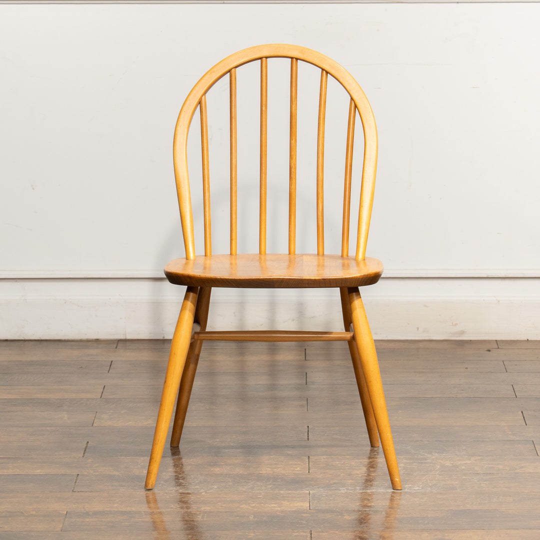 英国【ERCOL アーコール】エルム 6本スポーク ウィンザー フープバックチェア No.370 /25G-6