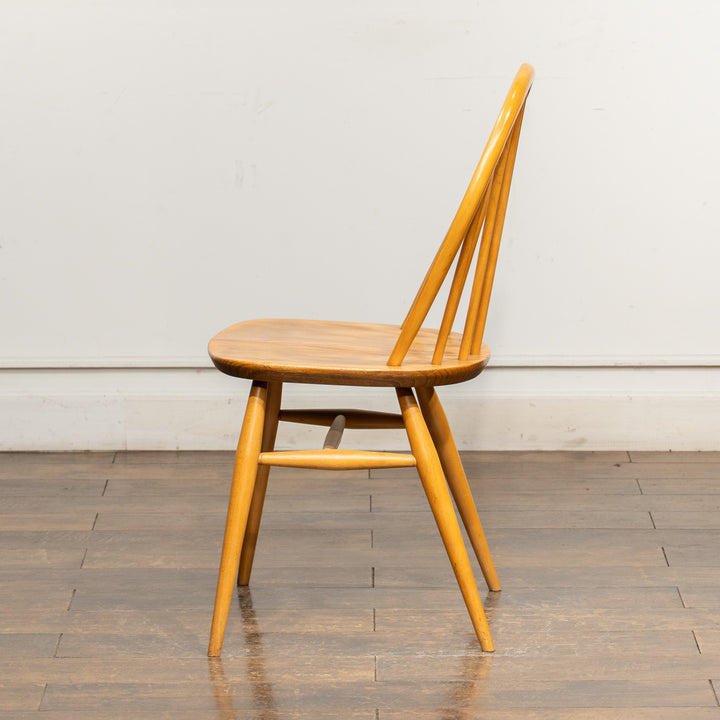 英国【ERCOL アーコール】エルム 6本スポーク ウィンザー フープバックチェア No.370 /25G-6