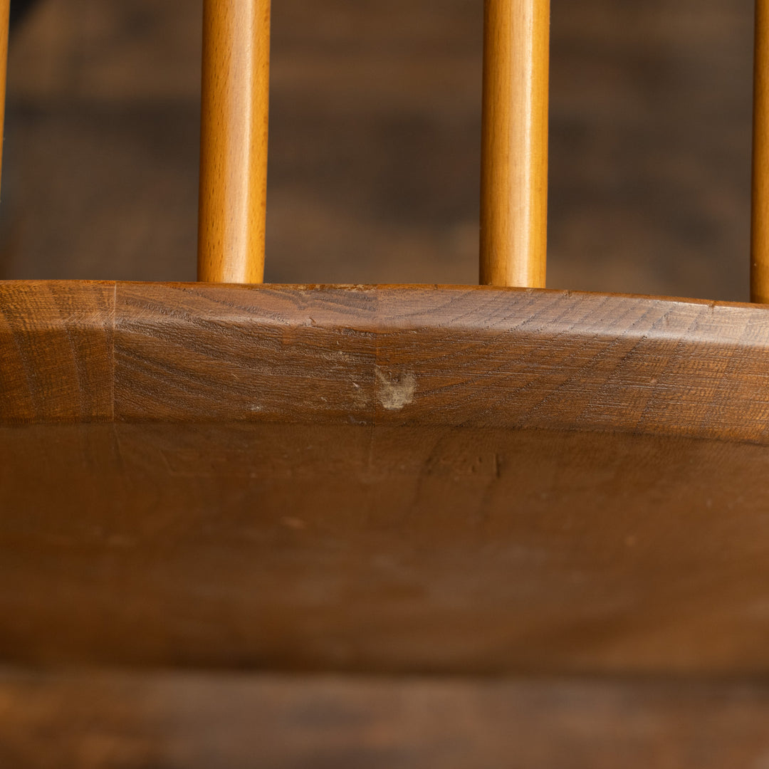 英国【ERCOL アーコール】エルム 6本スポーク ウィンザー フープバックチェア No.370 /25G-6