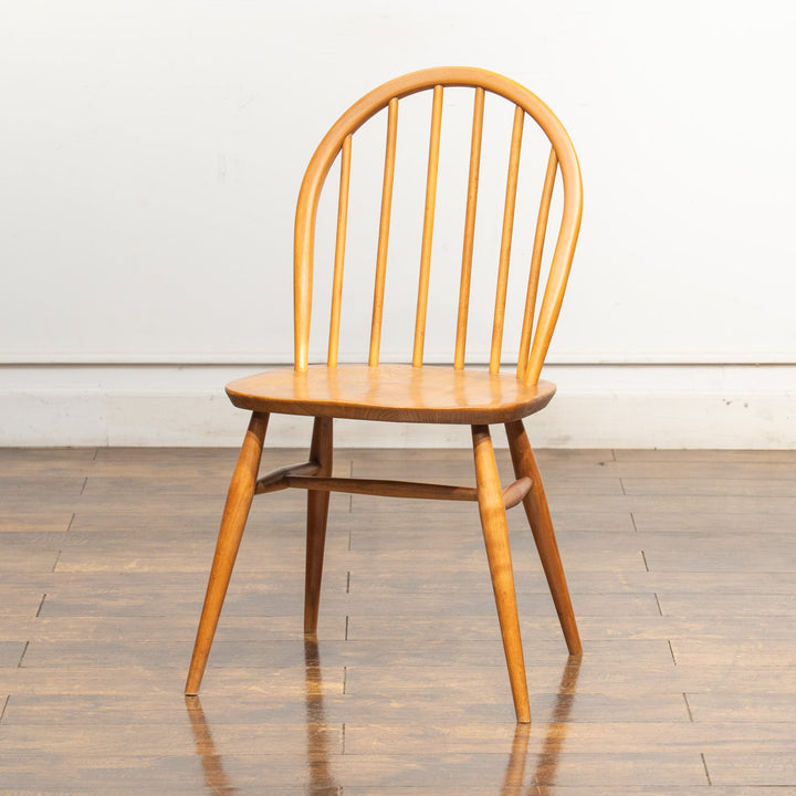 英国【ERCOL アーコール】エルム 6本スポーク フープバックチェア No.370 ウインザー /25G-7