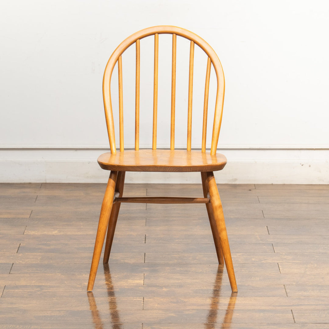 英国【ERCOL アーコール】エルム 6本スポーク フープバックチェア No.370 ウインザー /25G-7