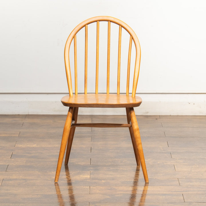 英国【ERCOL アーコール】エルム 6本スポーク フープバックチェア No.370 ウインザー /25G-7