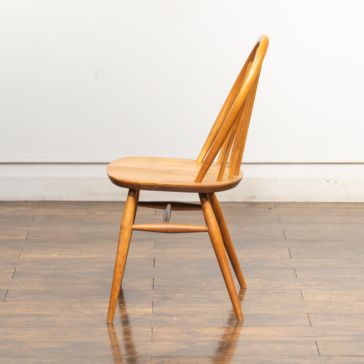 英国【ERCOL アーコール】エルム 6本スポーク フープバックチェア No.370 ウインザー /25G-7