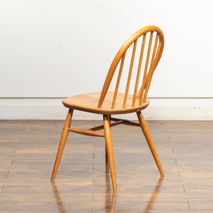 英国【ERCOL アーコール】エルム 6本スポーク フープバックチェア No.370 ウインザー /25G-7