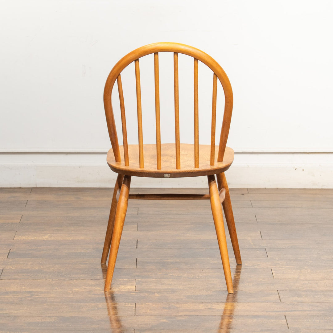 英国【ERCOL アーコール】エルム 6本スポーク フープバックチェア No.370 ウインザー /25G-7