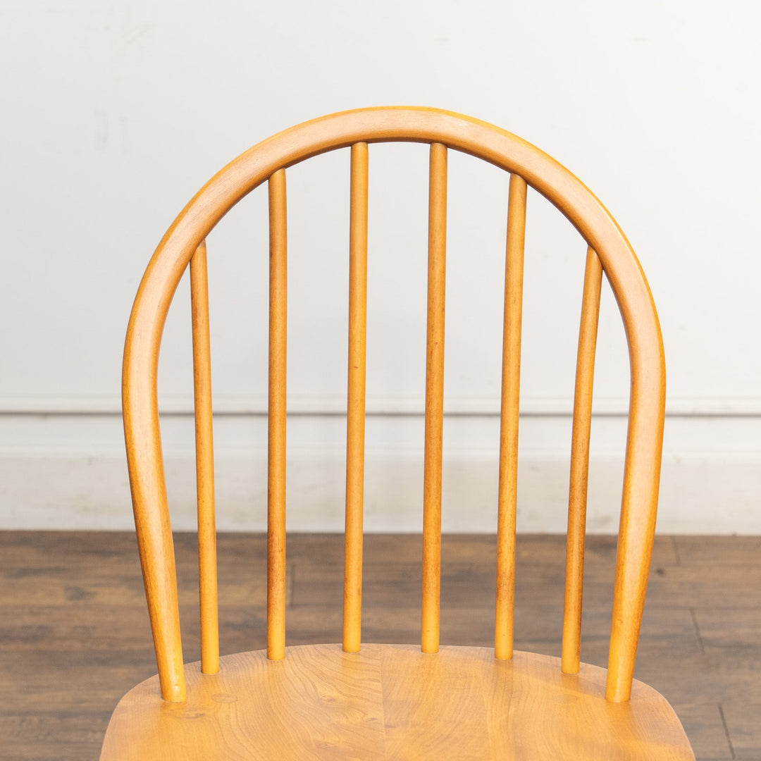 英国【ERCOL アーコール】エルム 6本スポーク フープバックチェア No.370 ウインザー /25G-7