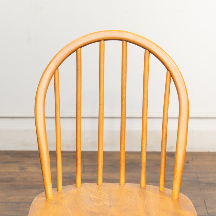 英国【ERCOL アーコール】エルム 6本スポーク フープバックチェア No.370 ウインザー /25G-7