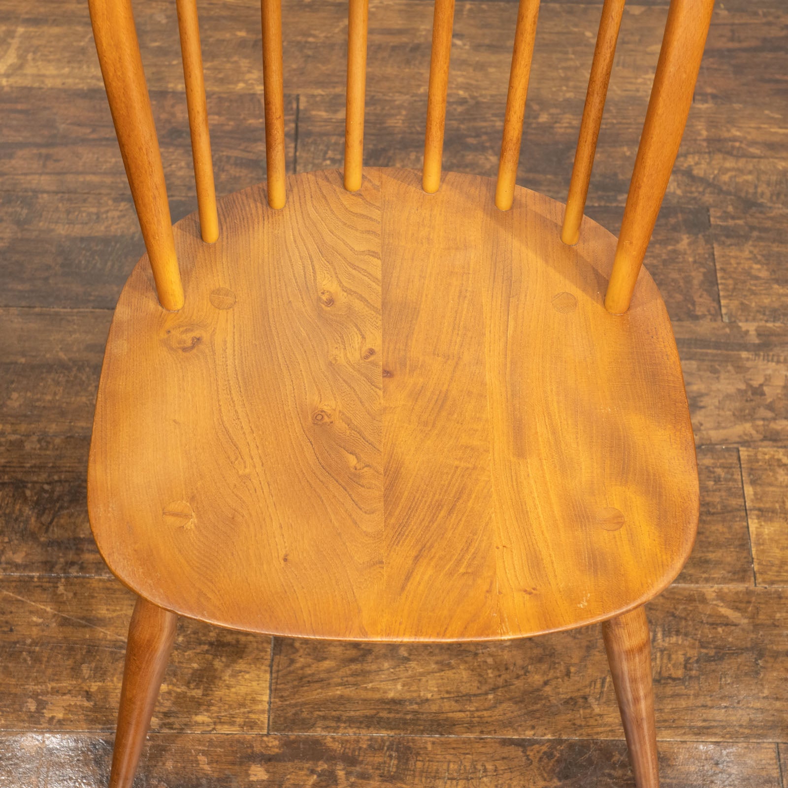 英国【ERCOL アーコール】エルム 6本スポーク ウィンザー フープバック