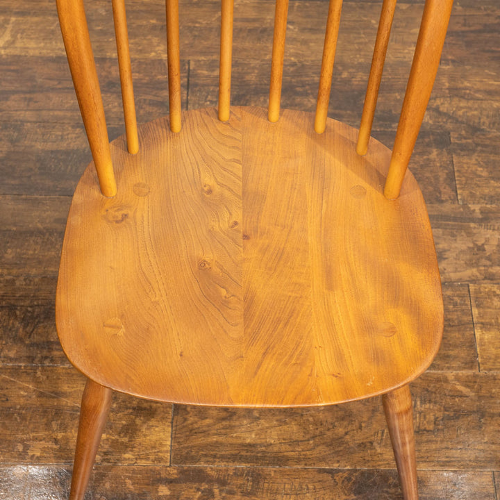 英国【ERCOL アーコール】エルム 6本スポーク フープバックチェア No.370 ウインザー /25G-7