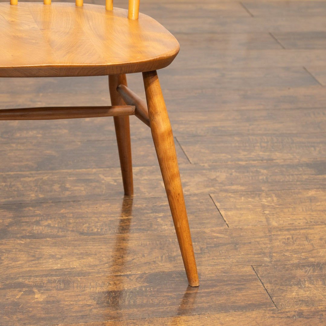 英国【ERCOL アーコール】エルム 6本スポーク フープバックチェア No.370 ウインザー /25G-7