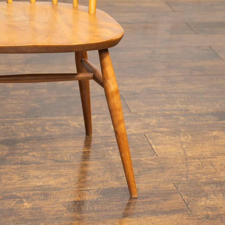 英国【ERCOL アーコール】エルム 6本スポーク フープバックチェア No.370 ウインザー /25G-7