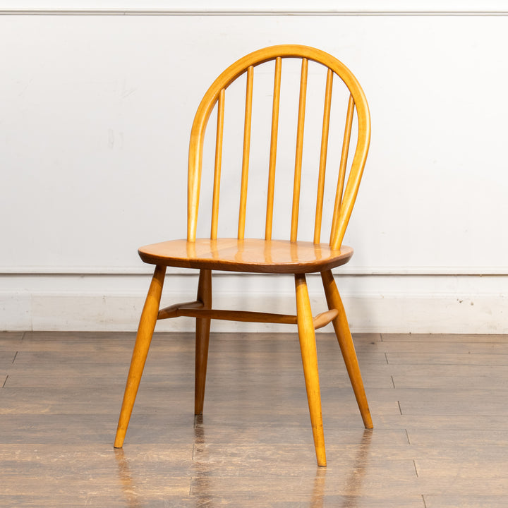 英国【ERCOL アーコール】エルム 6本スポーク フープバックチェア No.370 ウインザー /25G-8