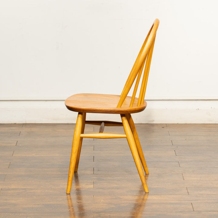 英国【ERCOL アーコール】エルム 6本スポーク フープバックチェア No.370 Windsor ウインザー /25G-8