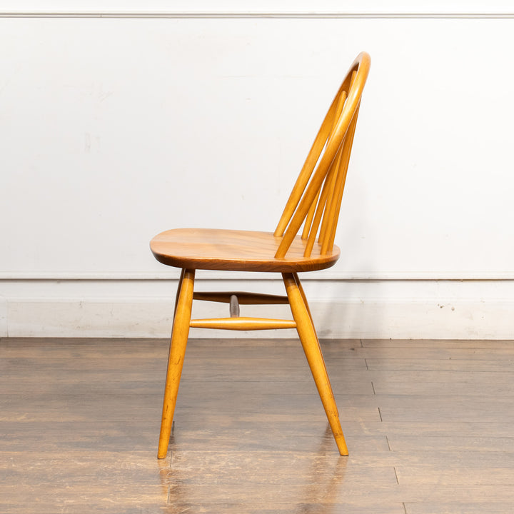 英国【ERCOL アーコール】エルム 6本スポーク フープバックチェア No.370 ウインザー /25G-8