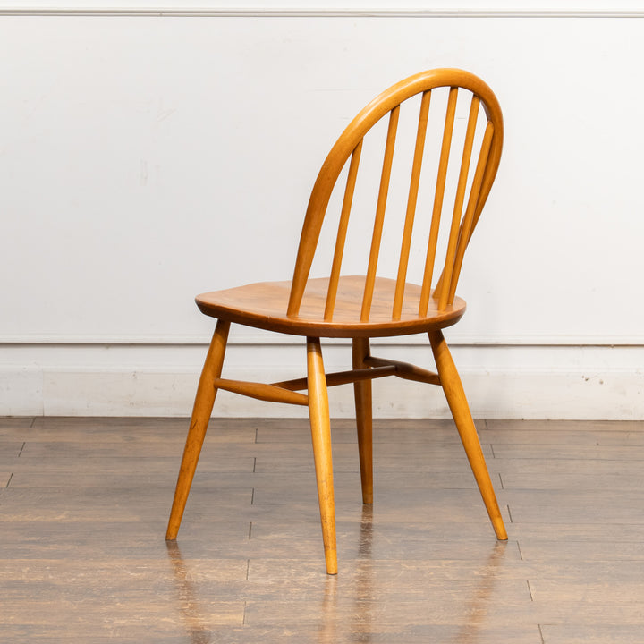 英国【ERCOL アーコール】エルム 6本スポーク フープバックチェア No.370 ウインザー /25G-8