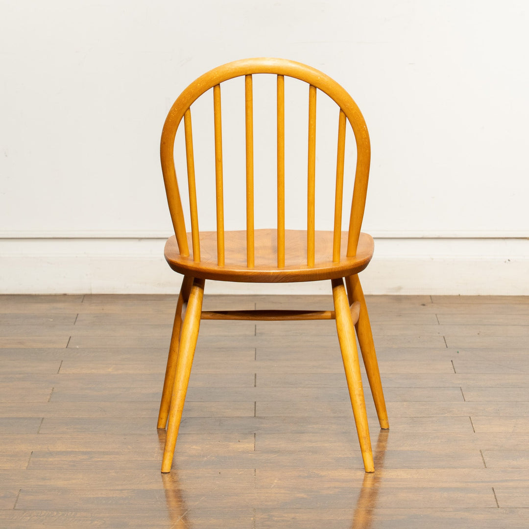 英国【ERCOL アーコール】エルム 6本スポーク フープバックチェア No.370 Windsor ウインザー /25G-8