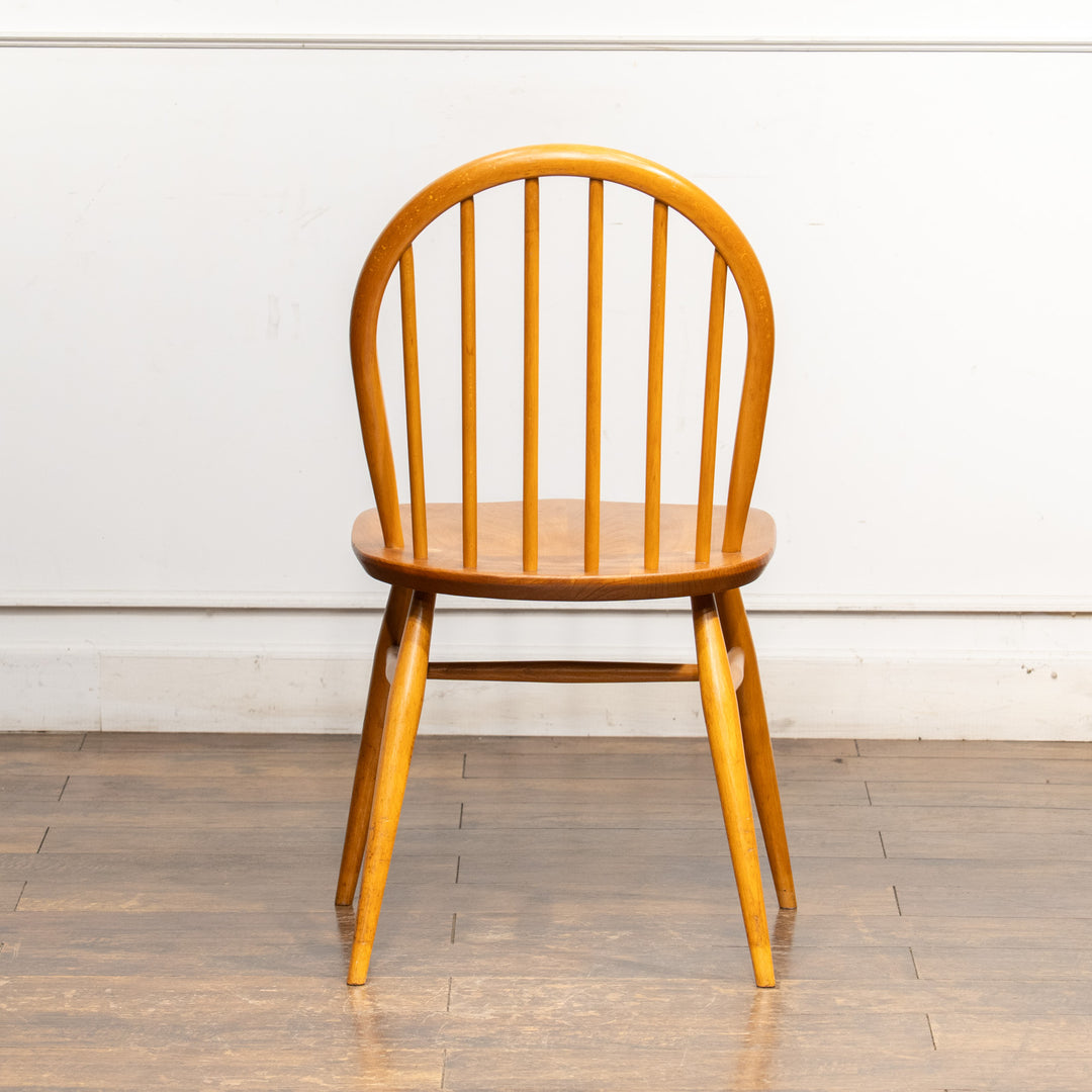 英国【ERCOL アーコール】エルム 6本スポーク フープバックチェア No.370 ウインザー /25G-8