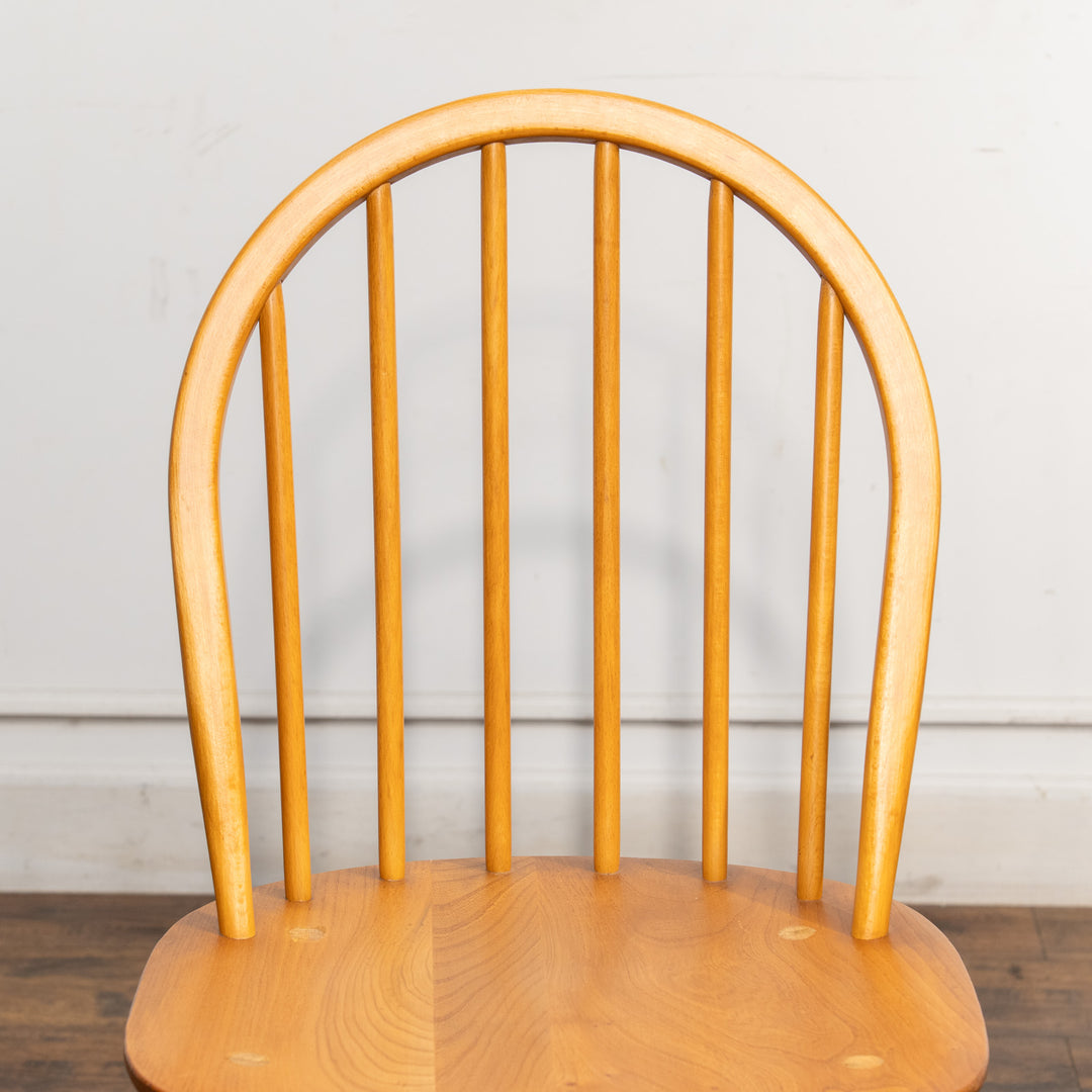 英国【ERCOL アーコール】エルム 6本スポーク フープバックチェア No.370 ウインザー /25G-8