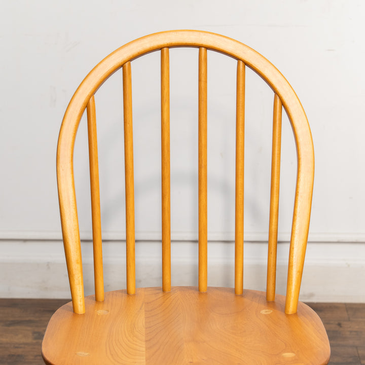 英国【ERCOL アーコール】エルム 6本スポーク フープバックチェア No.370 ウインザー /25G-8