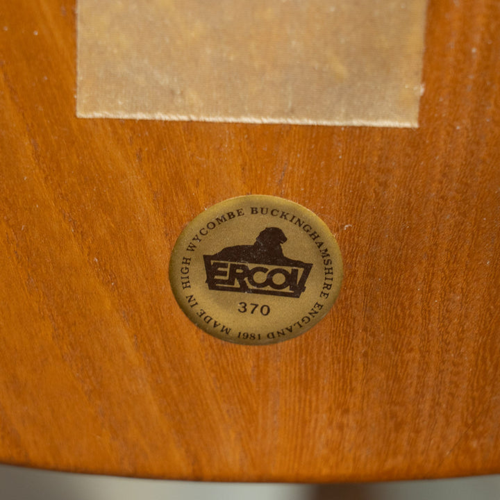 英国【ERCOL アーコール】エルム 6本スポーク フープバックチェア No.370 Windsor ウインザー /25G-8