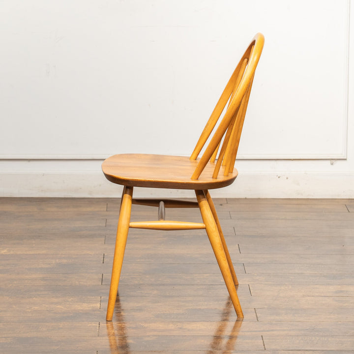 英国【ERCOL アーコール】エルム 6本スポーク フープバックチェア No.370 ウインザー /25G-9