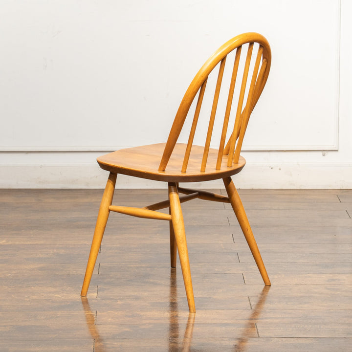 英国【ERCOL アーコール】エルム 6本スポーク フープバックチェア No.370 ウインザー /25G-9