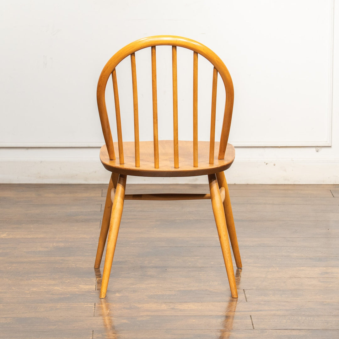 英国【ERCOL アーコール】エルム 6本スポーク フープバックチェア No.370 ウインザー /25G-9