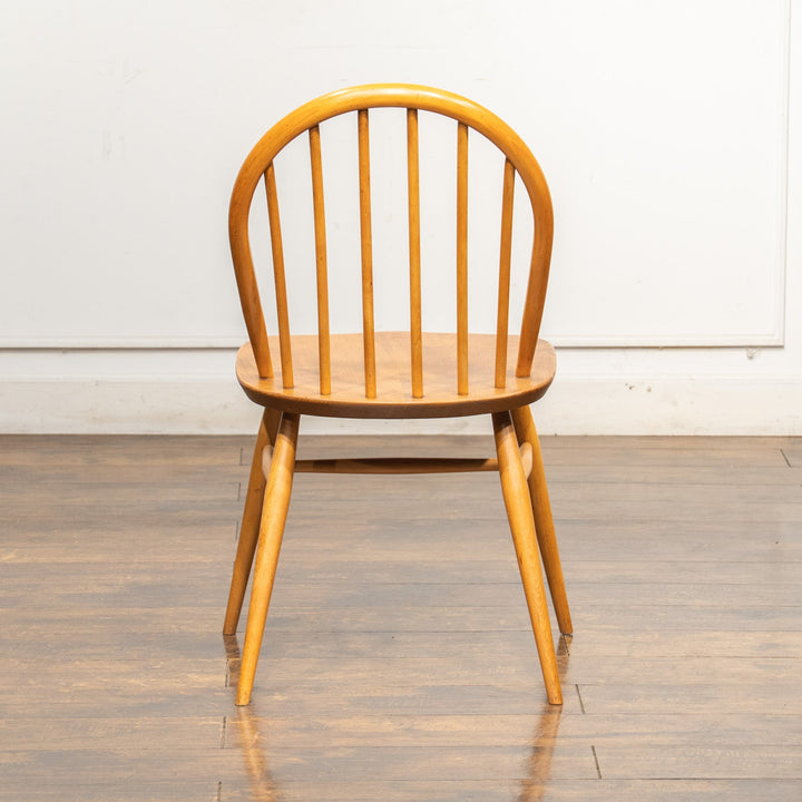 英国【ERCOL アーコール】エルム 6本スポーク フープバックチェア No.370 ウインザー /25G-9