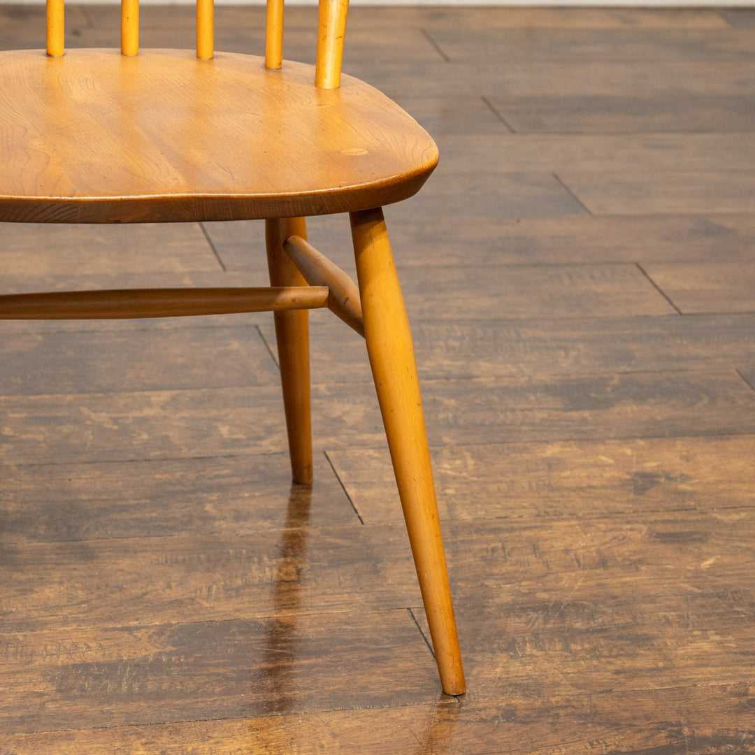 英国【ERCOL アーコール】エルム 6本スポーク フープバックチェア No.370 ウインザー /25G-9